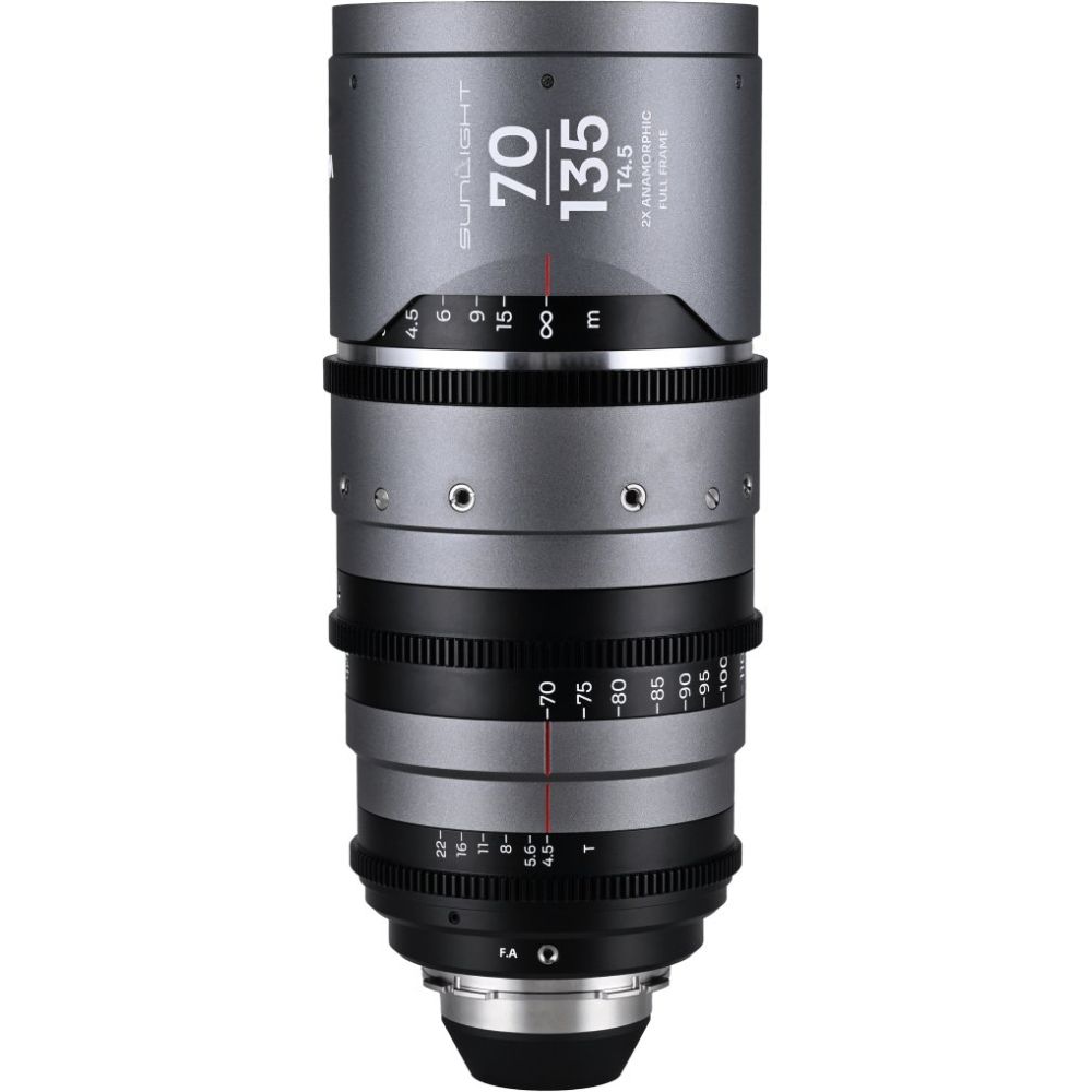 Laowa Sunlight FF Zoom anamorphique 2x 70-135 mm T4.5 Argent
