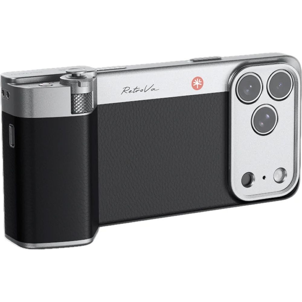 Kit de poignée PGYTech Retrova (Noir graphite - iPhone 17 Pro Max)