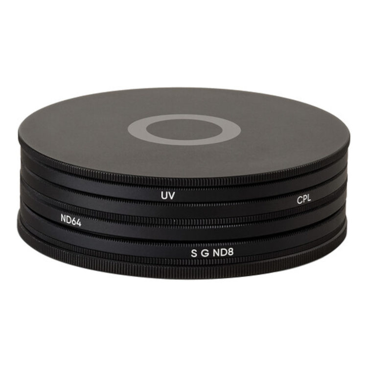 Kit de filtre pour objectif Urth 43mm UV, Polarisation Circulaire (CPL), ND64, Soft Grad ND8 (Plus+)