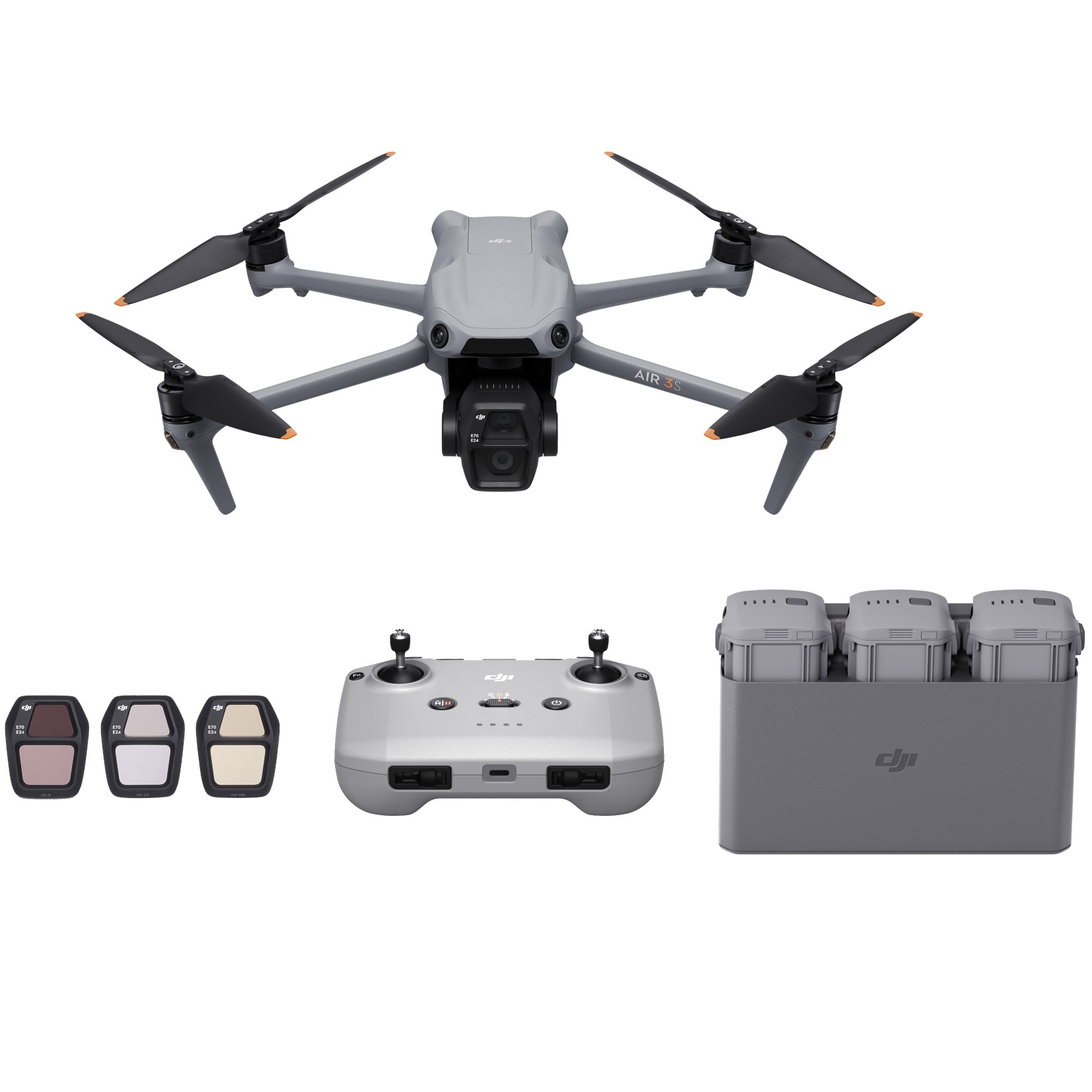 DJI Air 3S Fly More Combo + RC-N3 Remote Controller