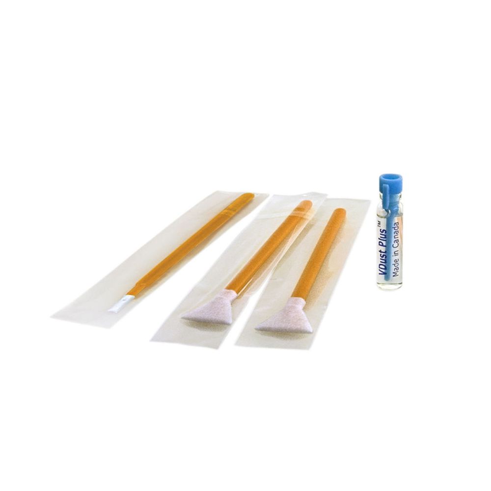 Kit de nettoyage de capteur Visible Dust EZ Mini 1.0ml Vdust Plus + 1.0x/24mm Orange DHAP Vswabs