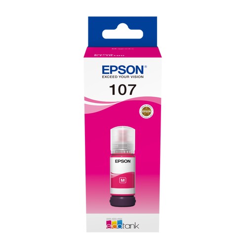 EPSON 107 EcoTank Bouteille d'encre magenta
