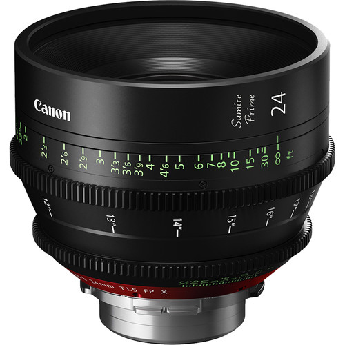 Canon SUMIRE CN-E 24mm T1.5 L F (M) Cine-Servo PL