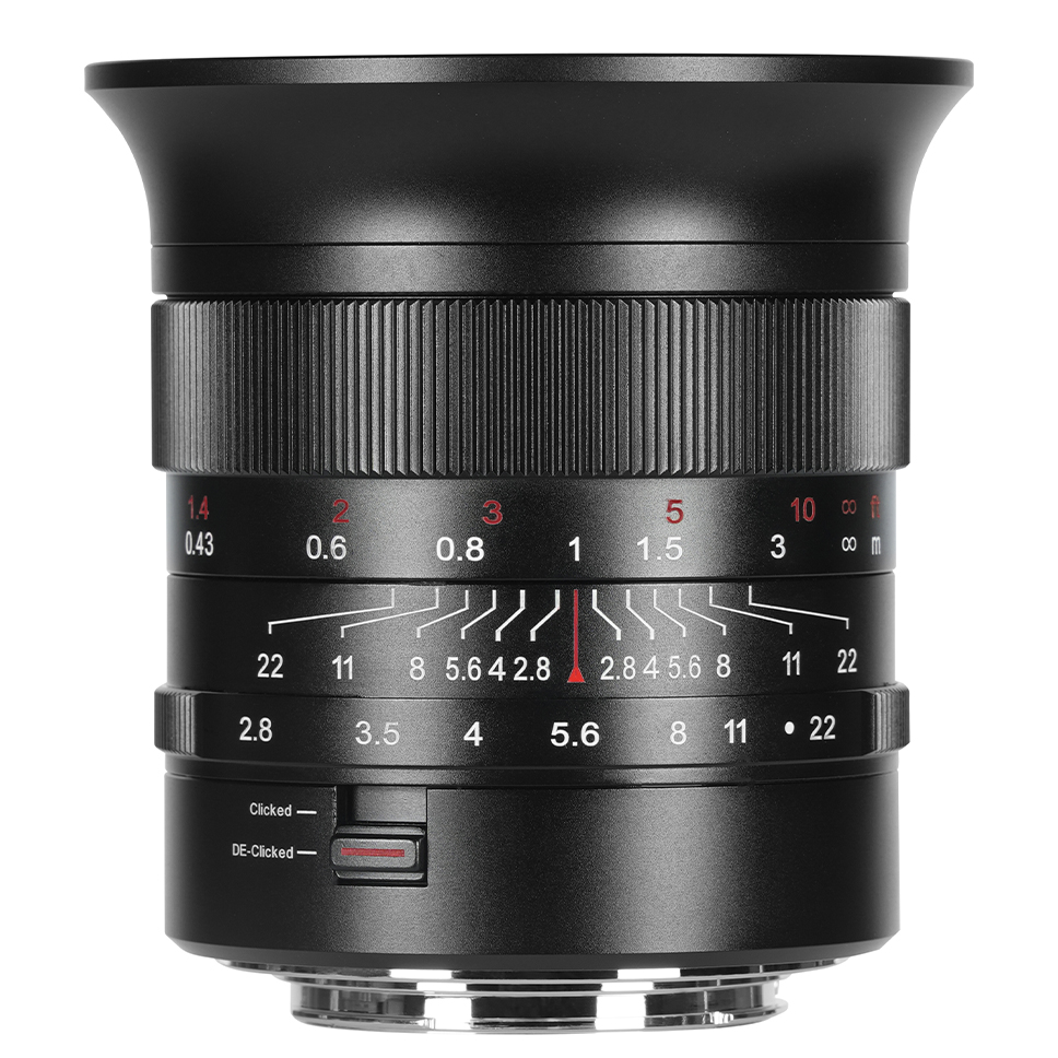 7artisans 14mm f/2.8 Canon RF - Zwart
