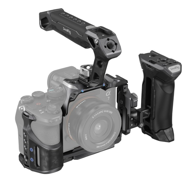 SmallRig "Rhinoceros" Advanced Cage Kit for Sony Alpha 7R V / Alpha 7 IV / Alpha 7S III 3710