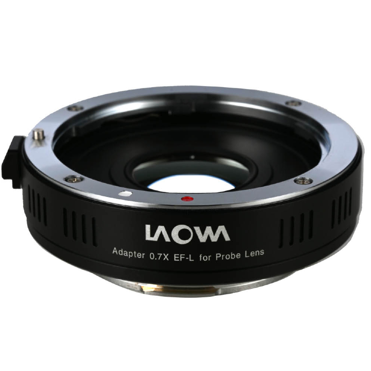 Réducteur de focale Laowa 0.7x pour objectif de sonde EF (EF-L)