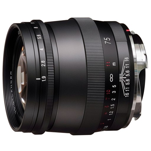 Voigtländer Ultron 1,9/75mm M.C. VM, Noir