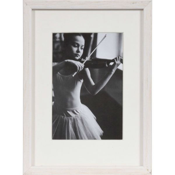 Cadre Henzo viola 13x18 blanc