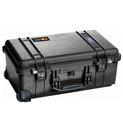 Peli™ 1510 Valise Mousse à Roulette Noire