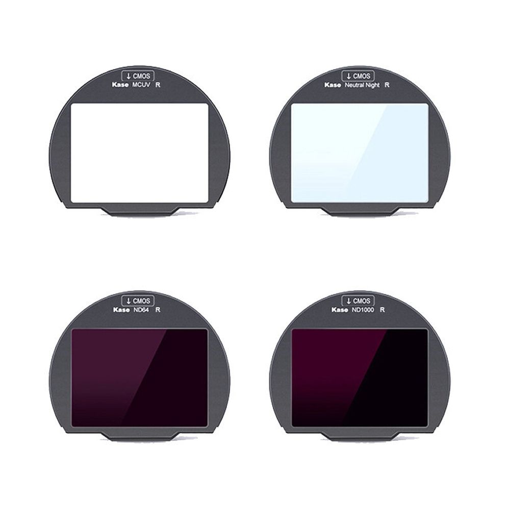 Kase Clip-in Filter Canon R 4 en 1 set (MCUV, Neutral Night, ND64, ND1000)