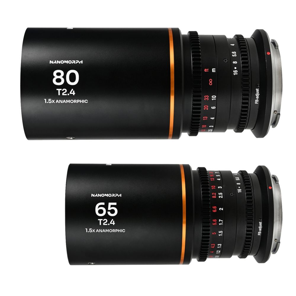 Laowa Nanomorph S35 Bundle (65mm, 80mm) (Amber) Nikon Z