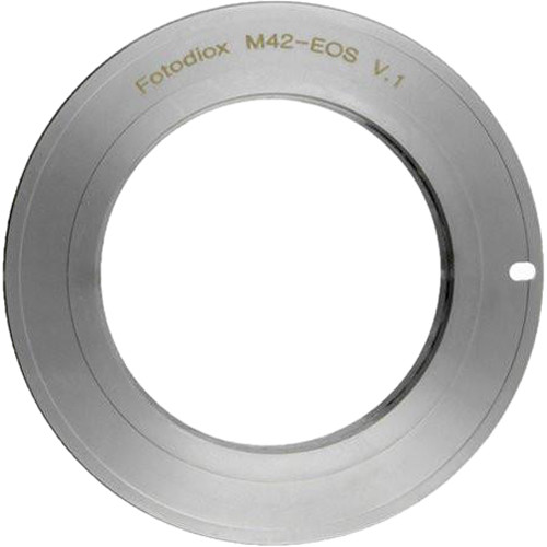 Adaptateur de monture d'objectif Fotodiox Pro - Monture M42 vers Canon EOS (EF, EF-S) (M42-EOS-Pro-V1)