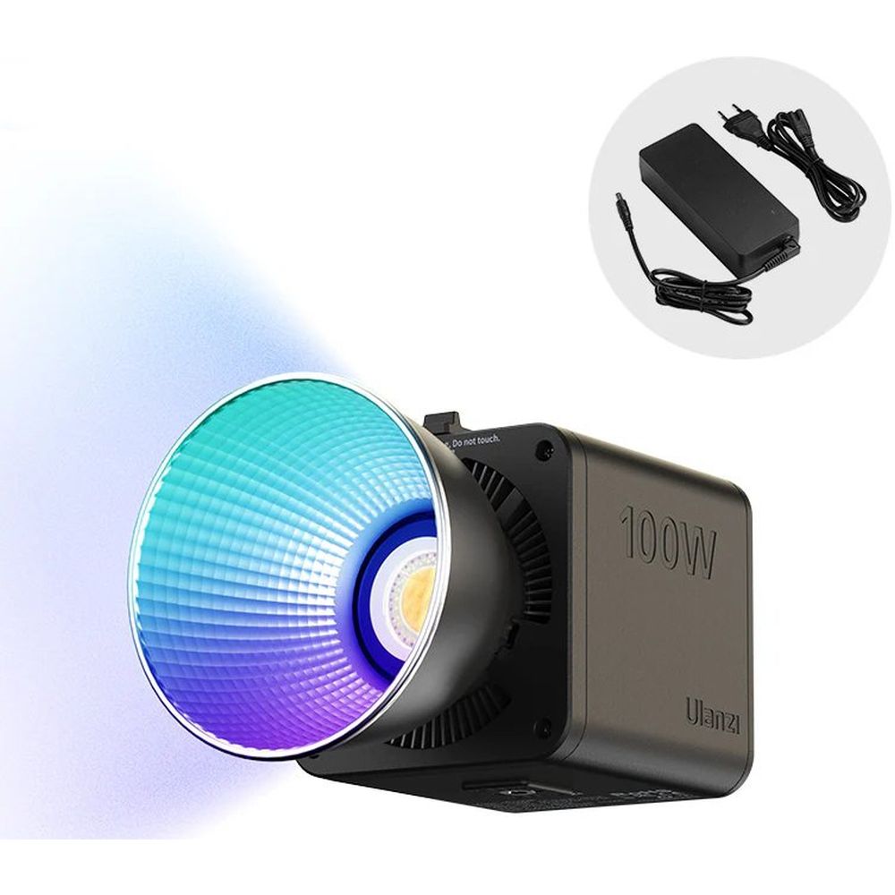 Lampe COB Ulanzi ML100RGB 100W RGB - batterie interne & USB-C