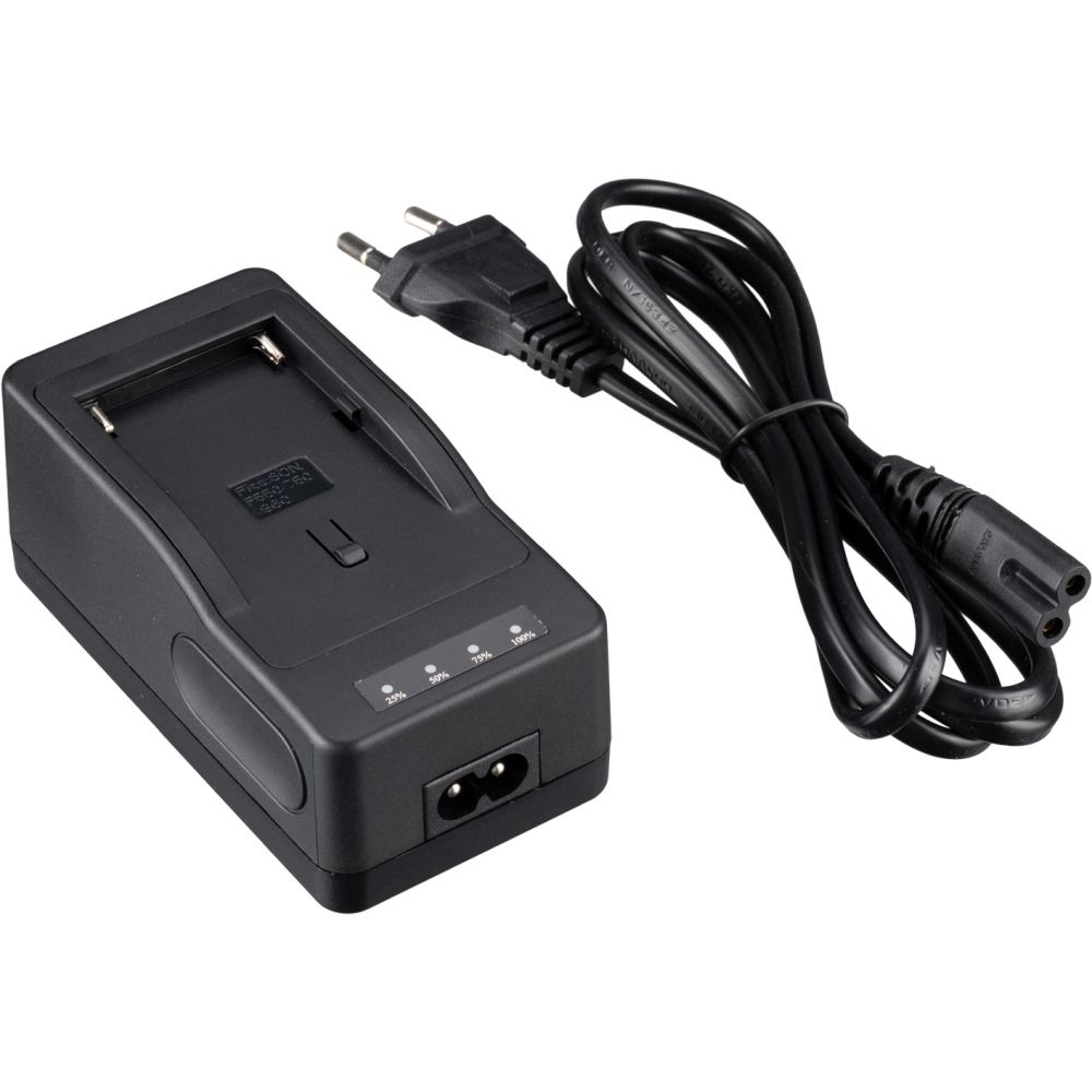 Chargeur rapide compact Bresser pour batterie, support NPF