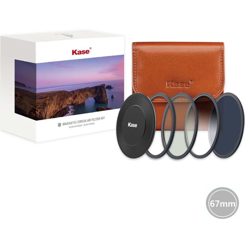 Kit professionnel Kase Wolverine 67mm (CPL+ND1000+S-GND0.9)