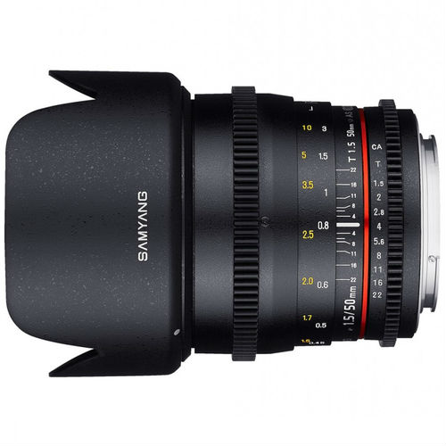Samyang 50mm T1.5 AS UMC VDSLR Sony E