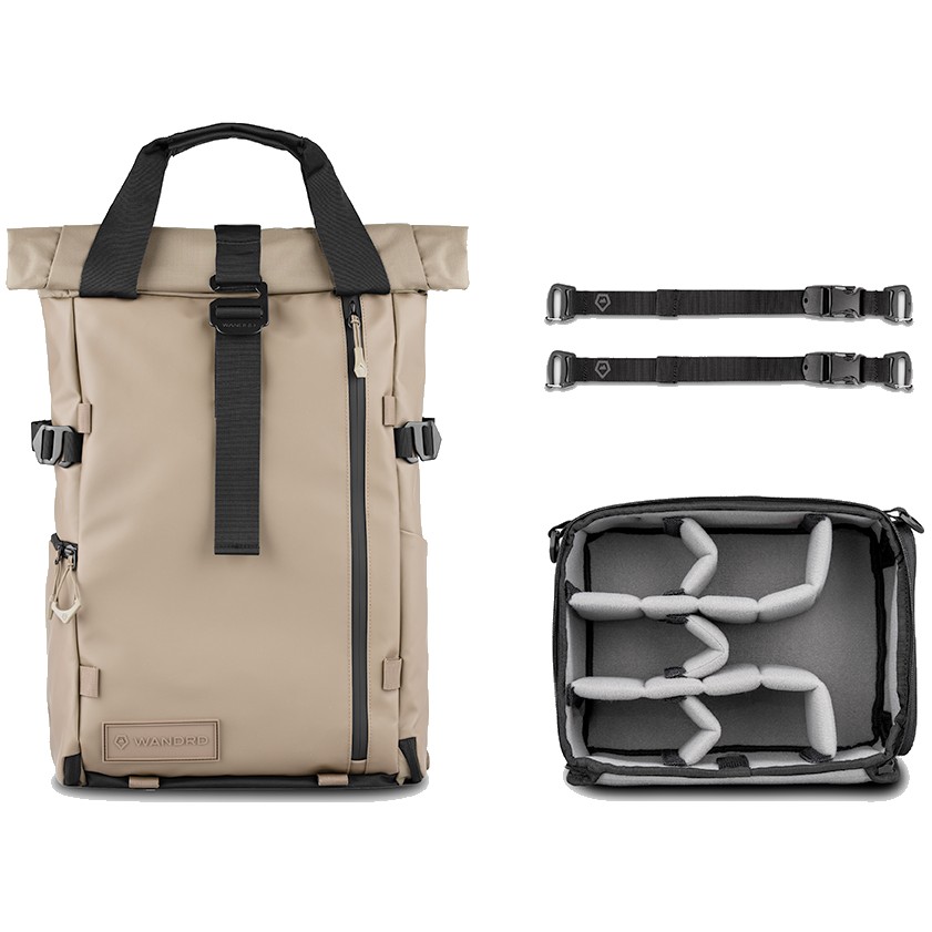 WANDRD PRVKE Photo Bundle Sac à dos V4 - Yuma Tan - 21L
