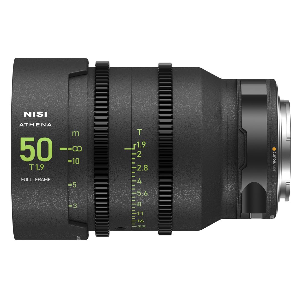 NiSi 50mm T1.9 (RF-mount) ATHENA PRIME objectif cinéma plein cadre