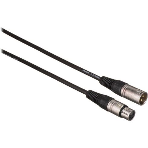 Kramer XLR (M) á XLR (F) Quad Style Mic ou Line Level Audio Cable 0,9m