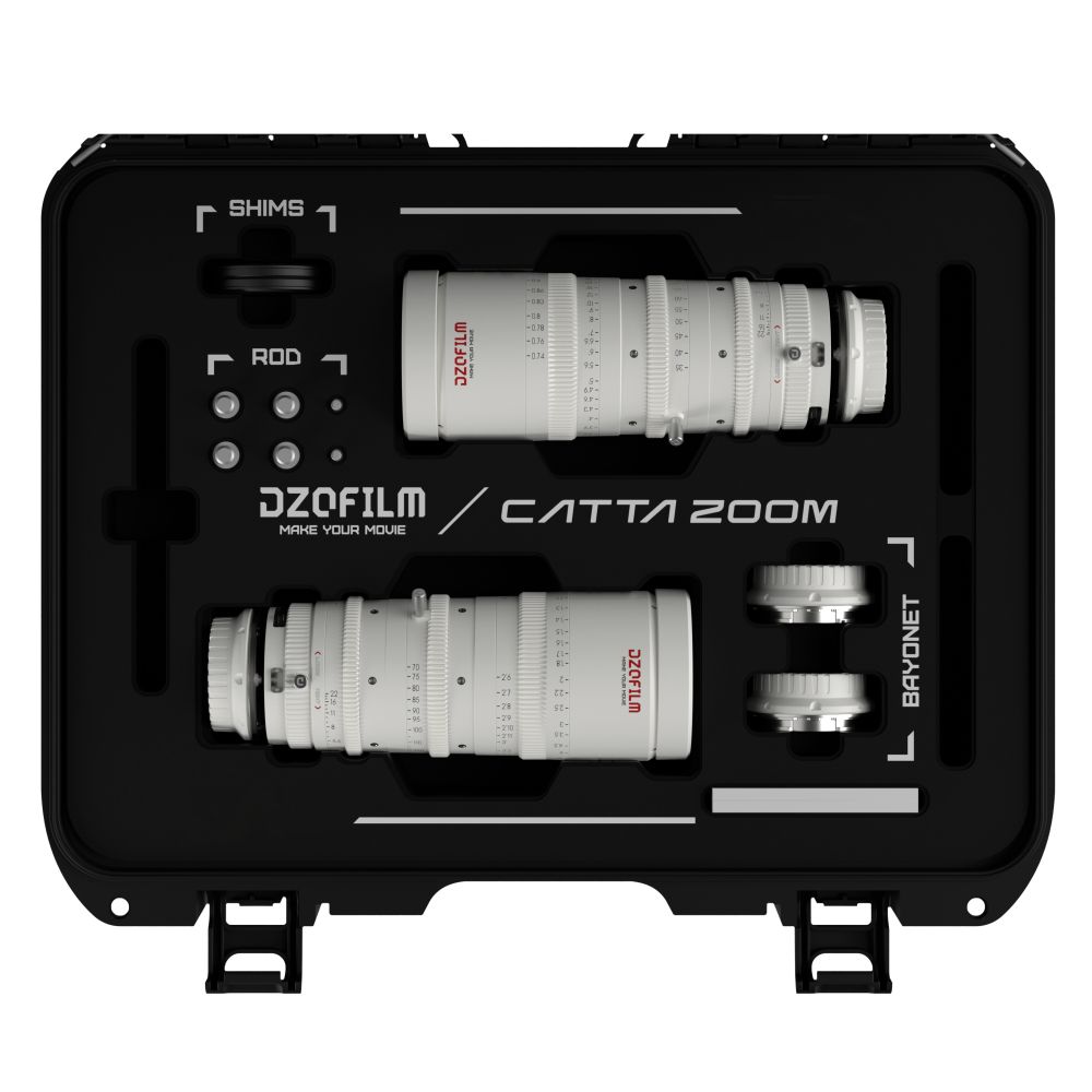 DZOFilm Catta ZOOM Bundles 18-35/35-80 T2.9 - monture E (blanc)