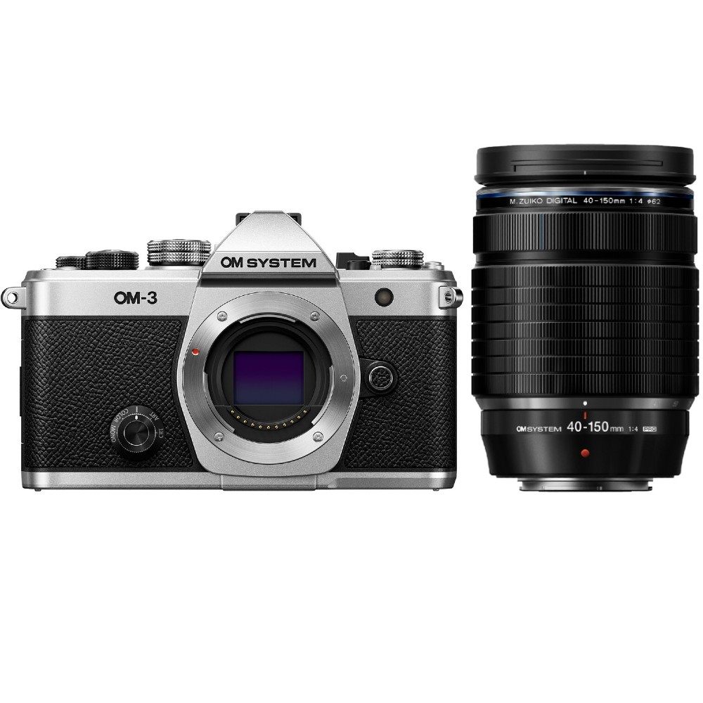 OM SYSTEM OM-3 System Camera + ED 40-150mm f/4.0 PRO