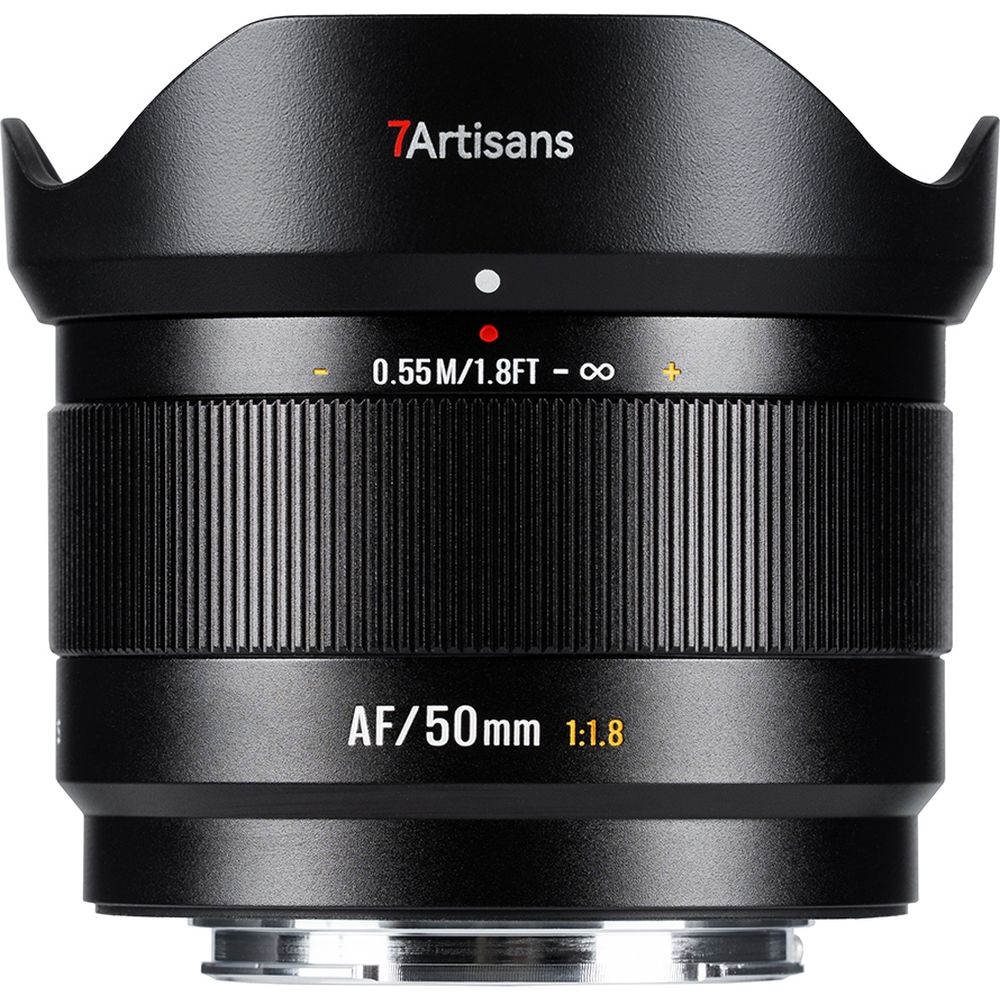7Artisans AF 50mm F/1.8 APS-C Monture Fuji FX Noir