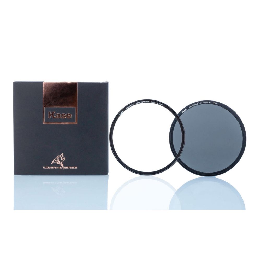 Kase Wolverine filtre magnétique ND8 + CPL 77mm