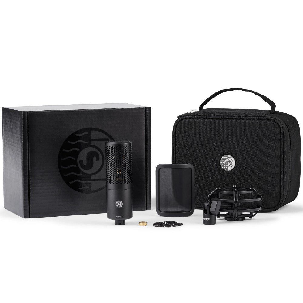 Pack studio microphone à condensateur Shure KSM32C/SM