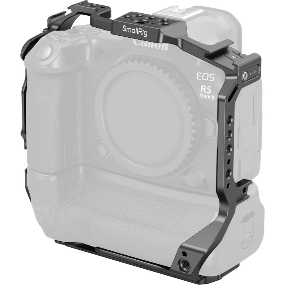 Cage SmallRig 5623 pour Canon EOS R5 Mark II avec poignée d'alimentation BG-R20