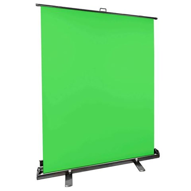 StudioKing Roll-Up Green Screen FB-150200FG 150x200 cm Vert Chroma