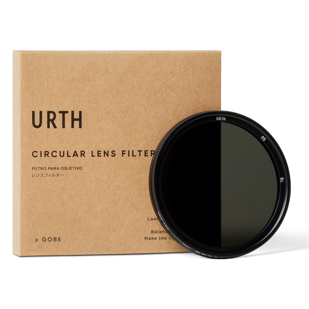 Urth 43mm ND2 400 (1 8.6 Stop) Filtre à lentille à densité variable