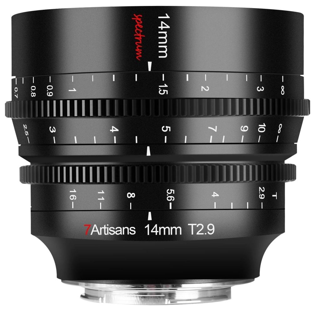 7artisans 14mm T2.9 Monture Canon EOS-R