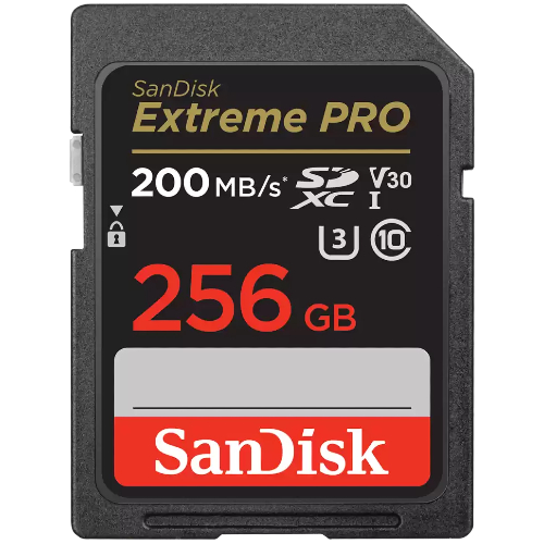 SanDisk Extreme Pro 256Go SDXC 200Mo/s UHS-I