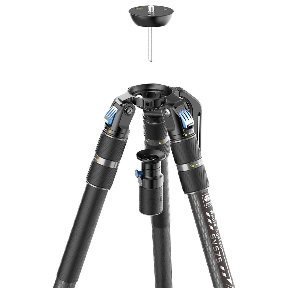 Trépied vidéo Sirui SVS75 avec tête SVH-15