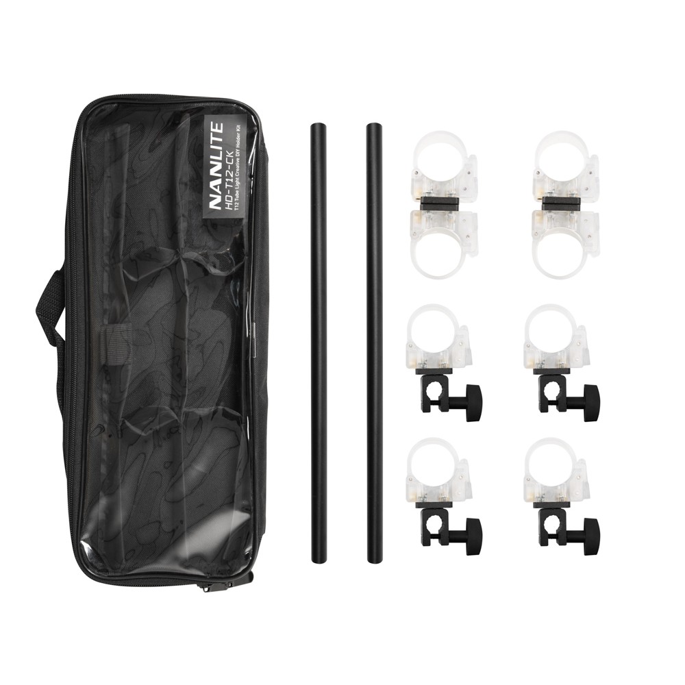 Support de tube Nanlite (2 tiges 4 pinces)