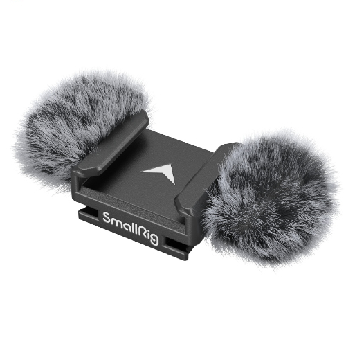 SmallRig 3859 Furry Windscreen with Cold Shoe Adapter for Nikon Z30 / ZR