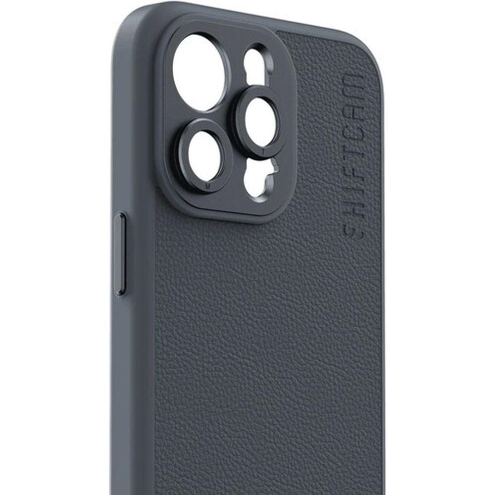 Étui pour appareil photo ShiftCam S.Mount pour iPhone 15 Pro Max, gris foncé