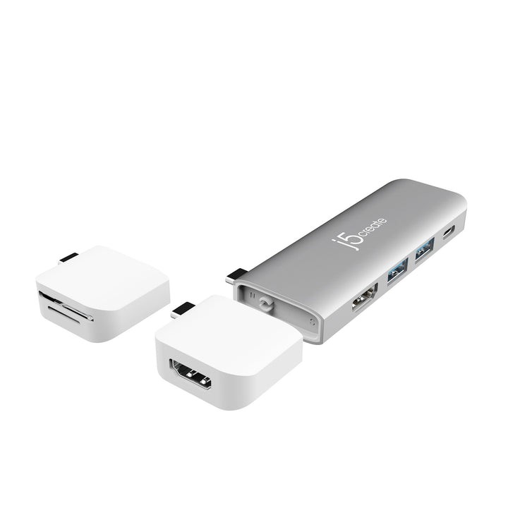 j5create ULTRADRIVE Kit USB-C® Dual-Display Modular Dock