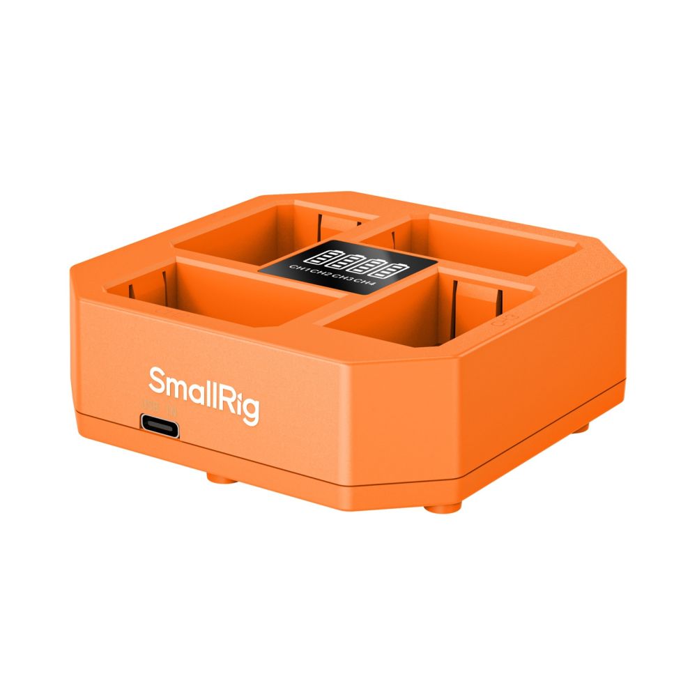 SmallRig 4839 NP-FZ100 Chargeur de batterie pour caméra à 4 canaux