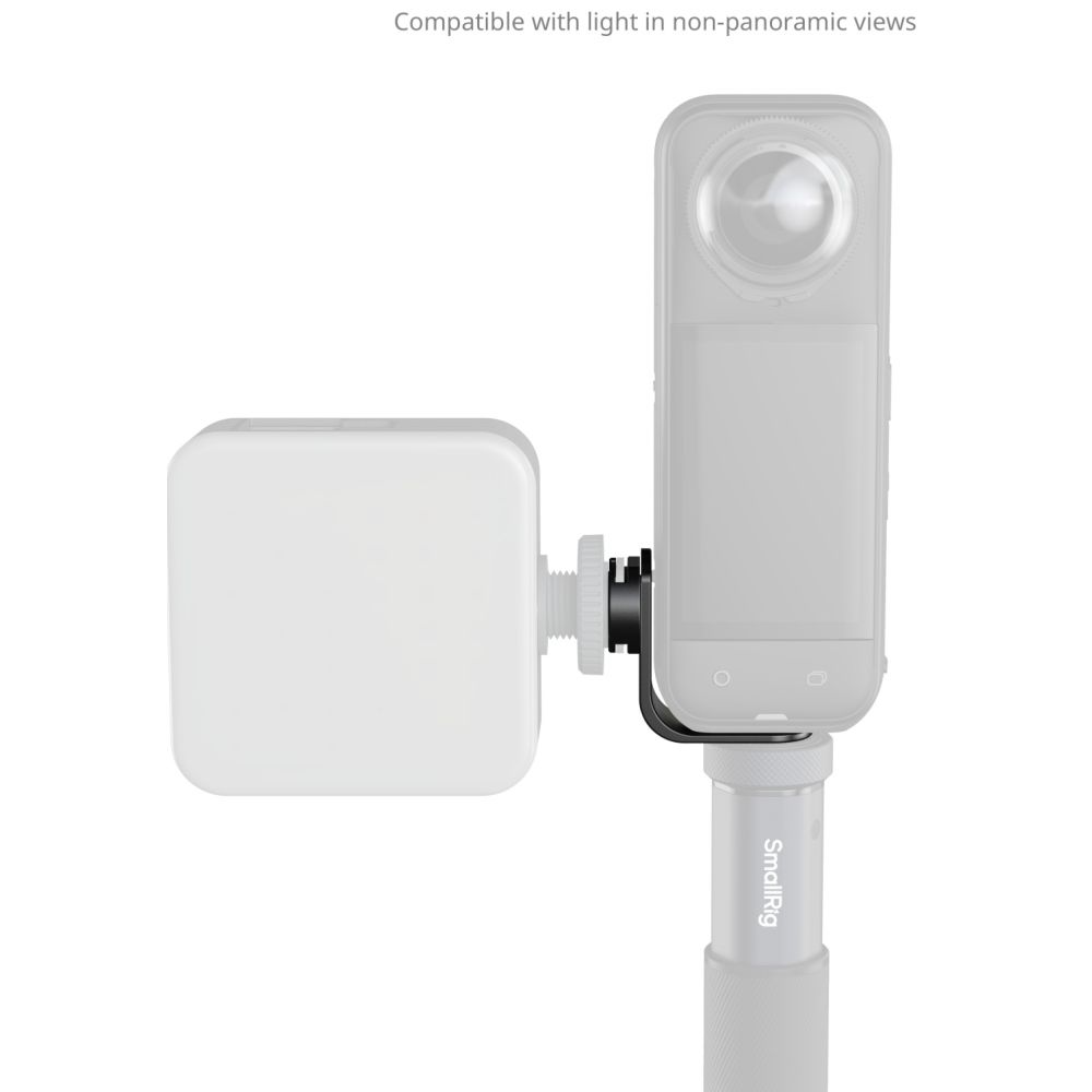 Support SmallRig 5825 pour Insta360 X4 / X5 avec griffe porte-accessoires