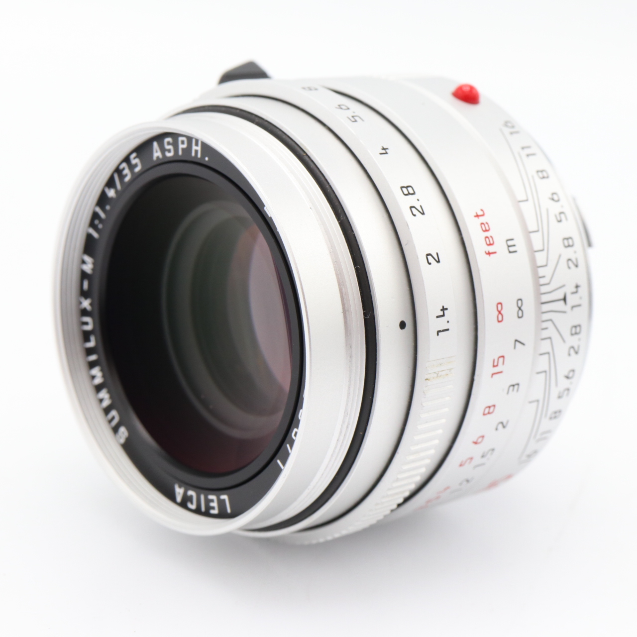 Leica 11675 Summilux-M 35mm f/1.4 ASPH. fle argent occasion