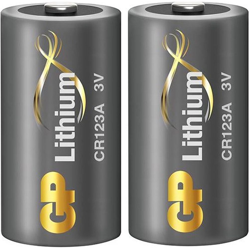 Pile au lithium GP Ultra CR123A (2x)