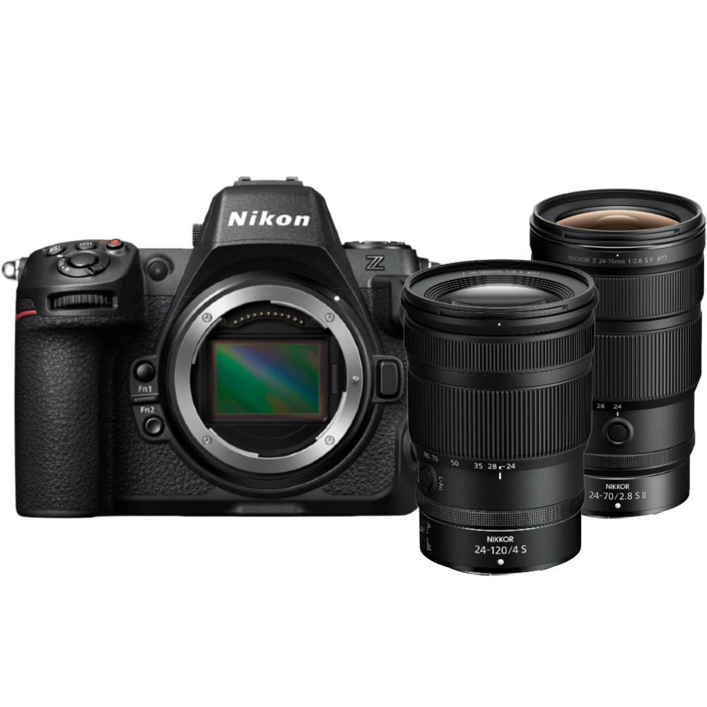 Nikon Z8 + 24-120mm F/4 S-Line + NIKKOR Z 24-70mm F/2.8 S II Promo Bundle