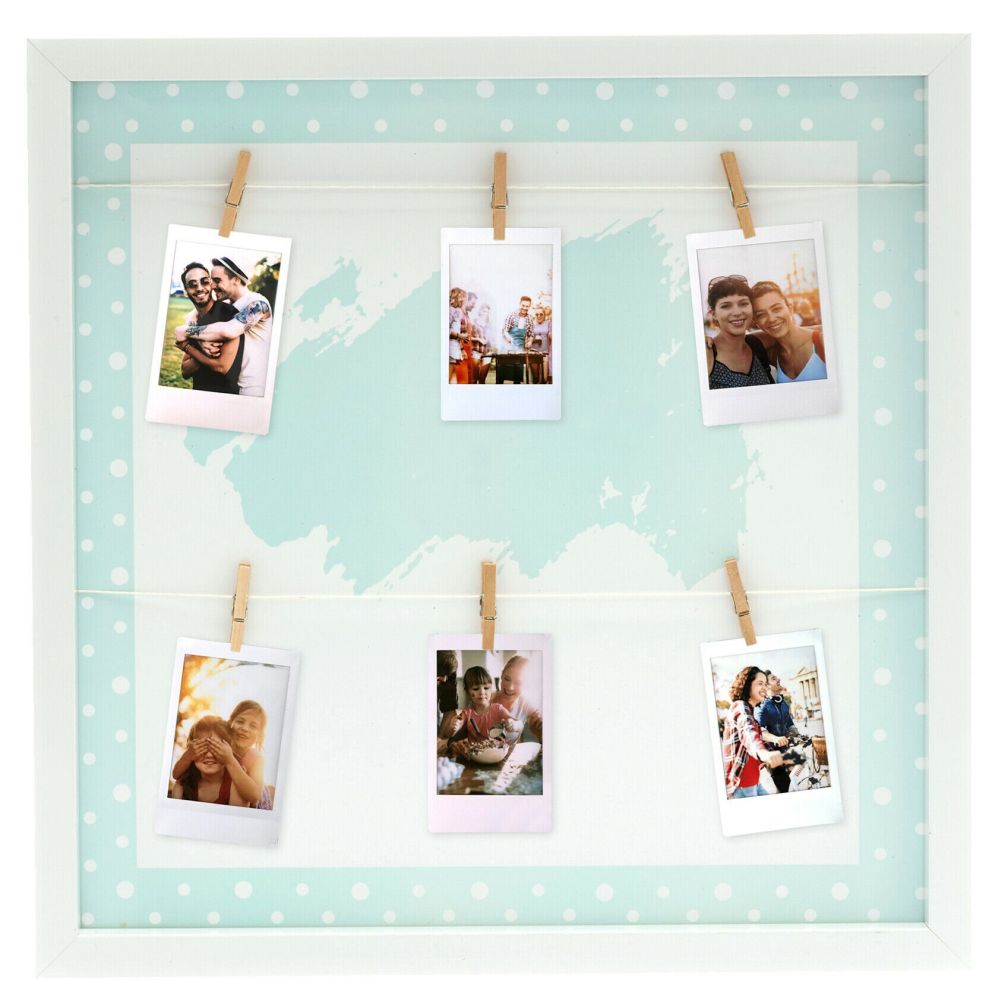 Cadre Fujifilm Dot Peg bleu glacier