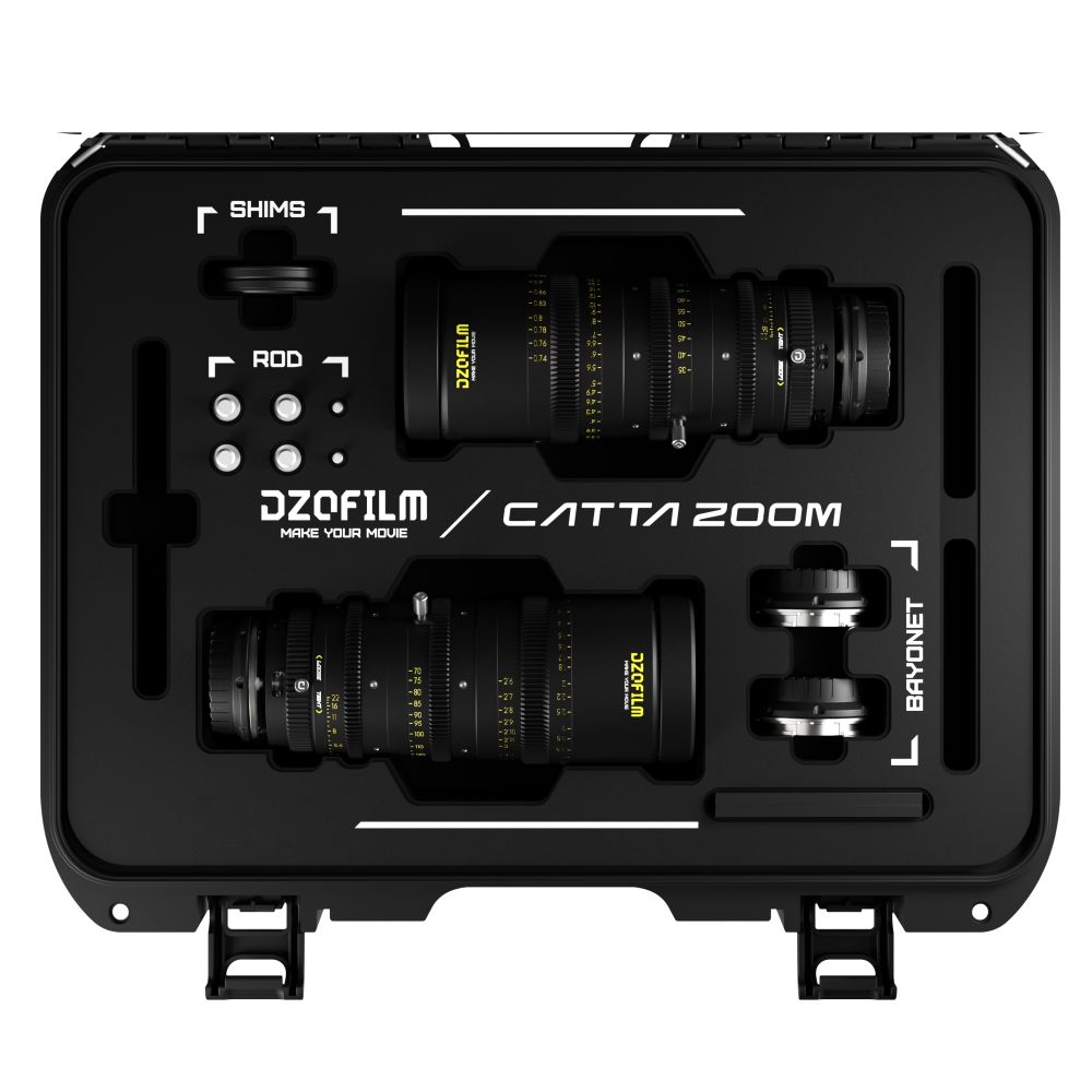 DZOFilm Catta ZOOM Bundles 18-35/35-80 T2.9 - monture E (noir)