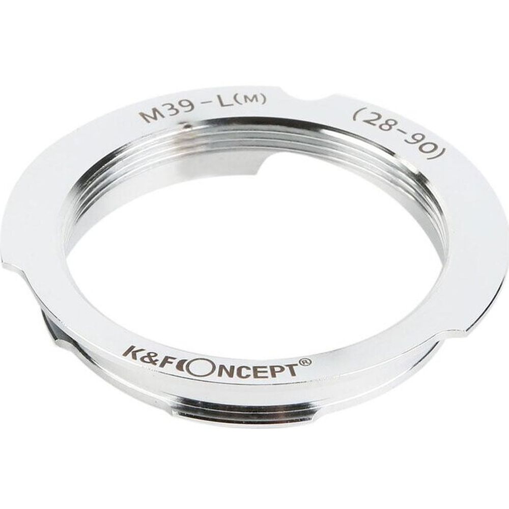 Adaptateur d'objectif K&F M39 (28-90 mm) - Leica M