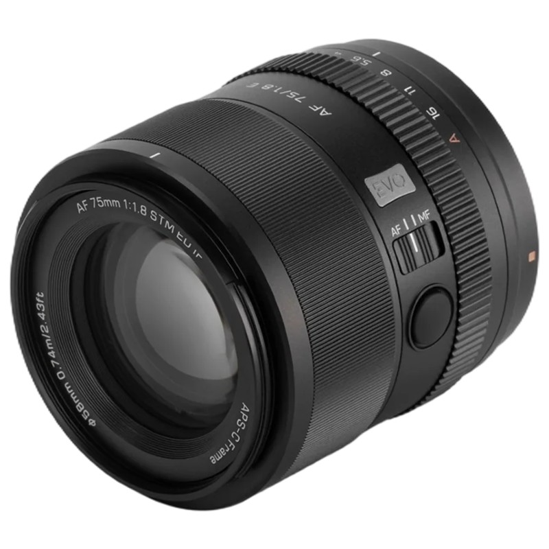 Objectif Viltrox AF 75 mm F/1.8 EVO - Sony E