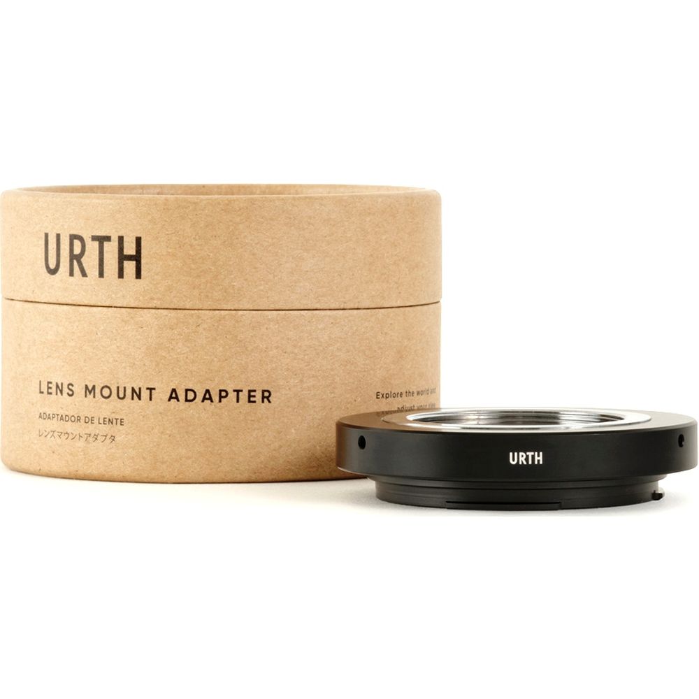 Adaptateur de monture d'objectif Urth : compatible avec les objectifs M39 sur les boîtiers d'appareils photo Canon RF.