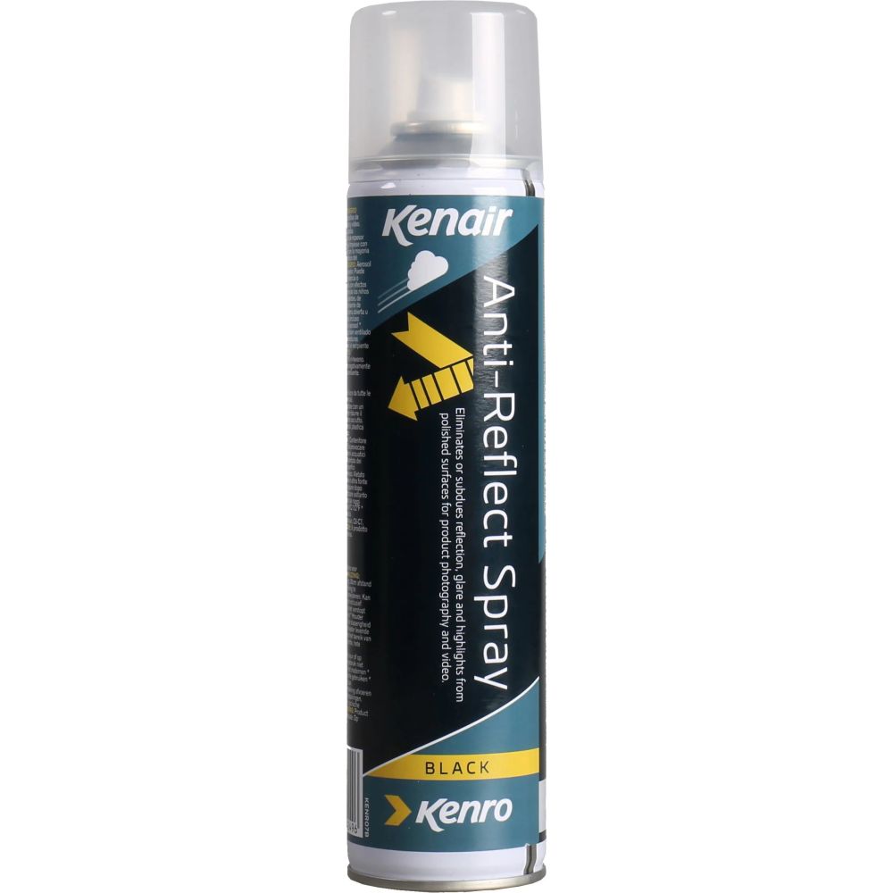Spray mat antireflet Kenro pour fond noir