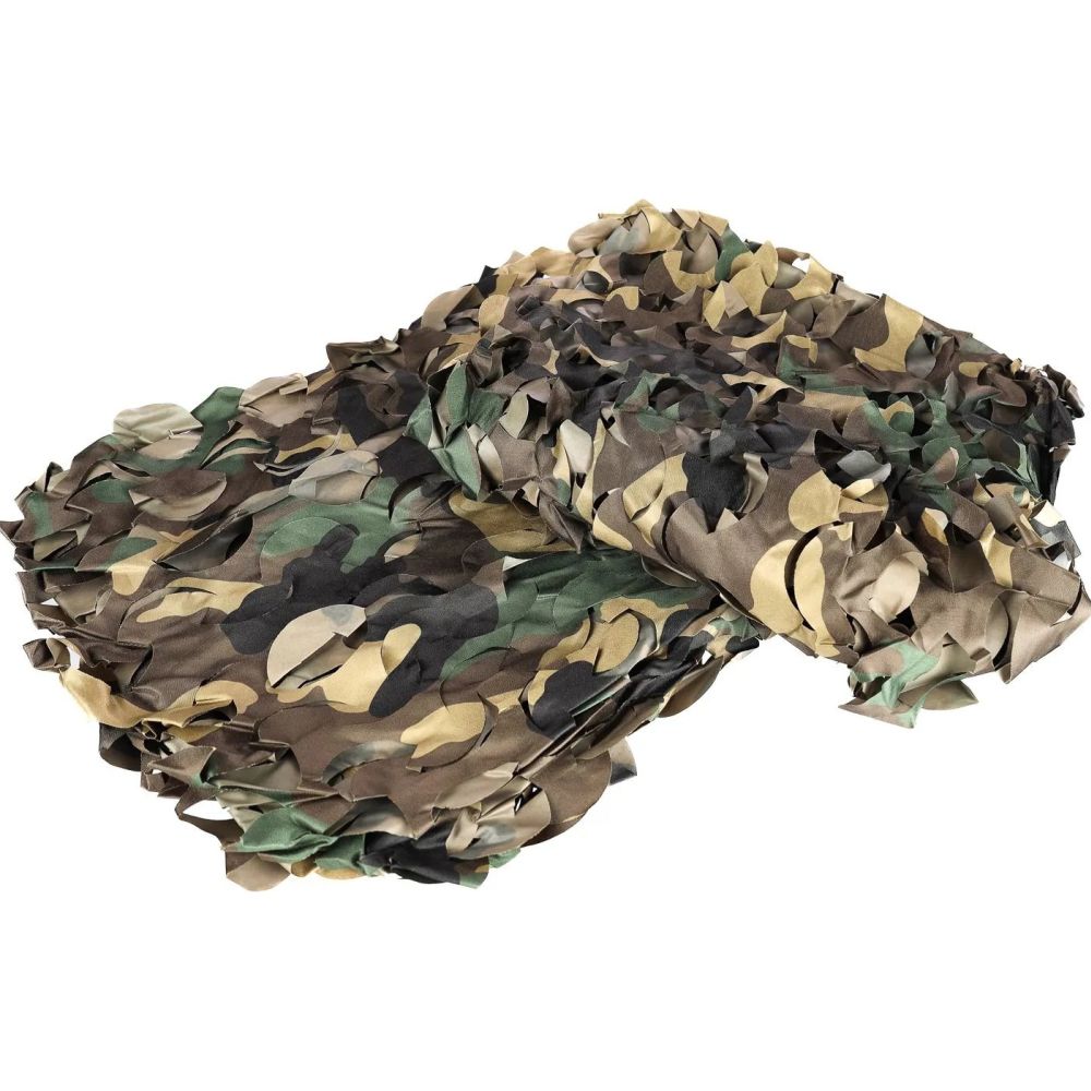 Filet de camouflage Buteo Photo Gear 3D feuilles, motif forêt, 1,5 x 3 m